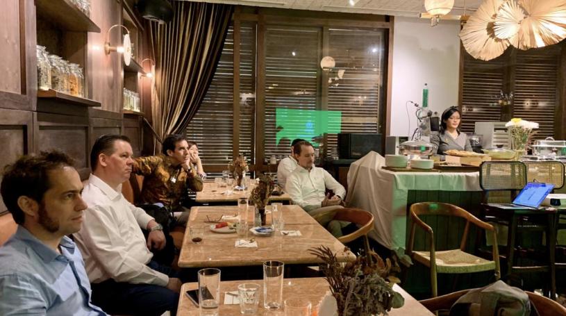 Participants from a wide range of industries were present